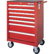SIDCHROME TOOL TROLLEY 7 DRAWER RED  SCMT50207