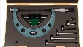 Mitutoyo Micrometer Outside Inter-Anvil 0-6