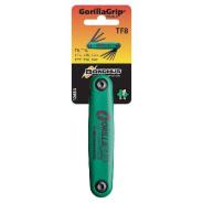 Bondhus Hex Key Set 8 Torx Gorillagrip Fold Up T9-T40 BD12634