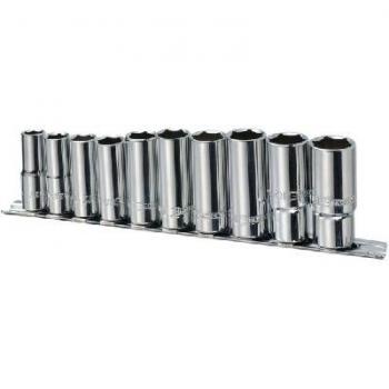 Socket Set Sidchrome 3/8D Deep 10-19mm SCMT13235