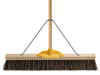 Broom Head Bassene 600mm C/W Handle & Stay Oates B-12104Fb
