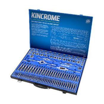 Kincrome Tap & Die Set Unc/Unf/Metric 110 Piece 190822