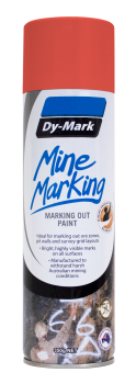 Dymark Mine Mark Flouro Orange Horizontal 38013526