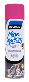 Dymark Mine Mark Horizontal Fluro Pink 350g 38013529