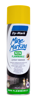 Dymark Mine Mark Horizontal Non Flammable Yellow 400g 38023505