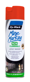 Dymark Mine Mark Vertical Orange Non Flammable 38043506