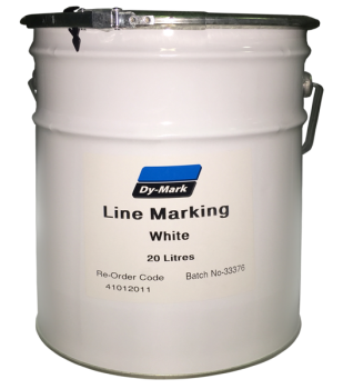 Line Marking Paint Solvent Based White 20Ltr 41012011