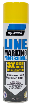 Dymark Linemarking Pro Yellow 500g Aerosol 41025005