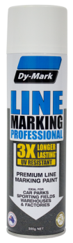 Dymark Linemarking Pro White 500g Aerosol 41025011