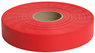 Dymark Tape Flagging Red 25mmx100M 47760102