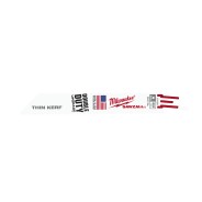 Milwaukee Blade Metal To Suit Sawzall 150mm 24Tpi Pk5 Thin Kerf 48005186