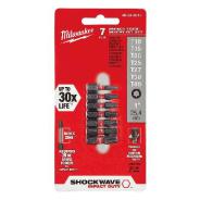Milwaukee Torx Insert Bit Shockwave - Expand Set 7 Piece 48324615
