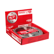 Milwaukee Blade Circular Saw 184mm 24T Basic Framing Pk10 4841871