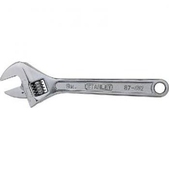 Wrench Adjustable Chrome Stanley 200mm 87-432