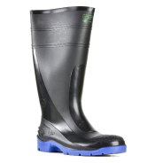 Bata Gumboots Long Safety Blk/Blue Size 10