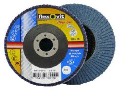 Disc Flap 115 x 22 120g Zirconia Flexovit 78072751275
