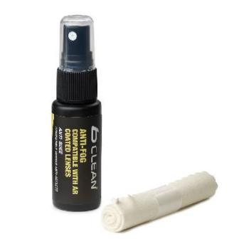 Bolle Anti-Fog Spray Kit B300 B-Clean Anti-Fog Kit 30ml & 1 Shammy Cloth PACF3