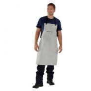 Apron Leather Apron, Bib Style 900mm x 550mm. Leather Straps. A2