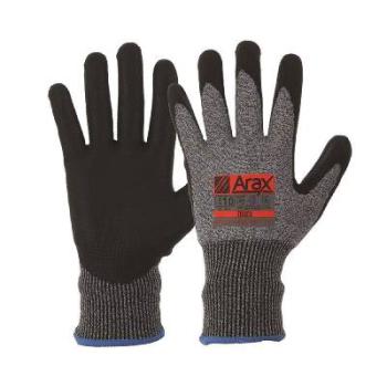 GLOVE ARAX TOUCH PU DIPPED PALM SIZE 9 / LARGE APUD9