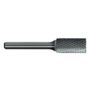 Carbide Burr B200 Sa100 Cylinder Square End Double Cut 1/4-Shk 1/4In B200SA100