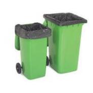 BIN LINER TROLLEY BLK 240L 15UM  1130x1490  TR113149BK