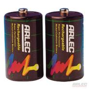 Arlec Battery BSP-D Cell Rechargeable Pk 2 BSP-D