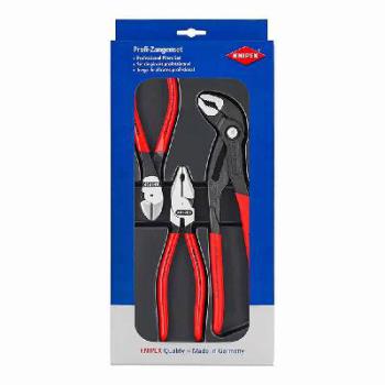 PLIER SET KNIPEX POWER PACK 3PC  002010