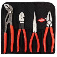 Plier Set Knipex In Tool Roll 4pc 0035
