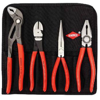 Plier Set Knipex In Tool Roll 4pc 0035
