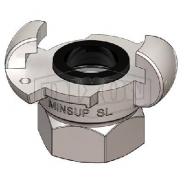 COUPLING SURELOCK FEM MINSUP 20MM  08/013/18/000