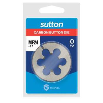 BUTTON DIE CARBON M24 X 2.0 X 2OD   081403