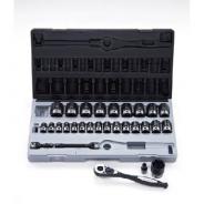 Impact Socket Set 1/2 Dr x 29 pce 10242901 Thin Wall