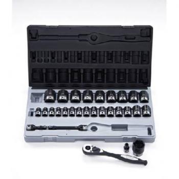 Impact Socket Set 1/2 Dr x 29 pce 10242901 Thin Wall