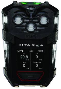 Altair Io 4 Gas Detector Lel O2 Co H2S Std 10245611