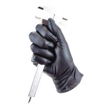 Glove Black TGC Nitrile Medium (Box 100) 160002