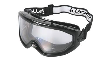Goggles Blast Duo Charcoal PVC Frame AS/AF Clear Lens - Seal (No Vents) - With SBR Foam 1650708
