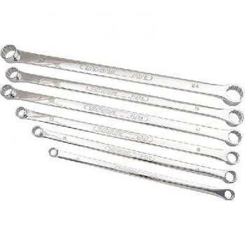 SPANNER SET SIDCHROME FLAT METRIC 6PC 10-24MM SCMT21202