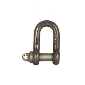 SHACKLE D GR M BLK 29MM 5T WLL 230028