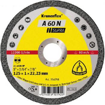 Disc C/O Aluminium 115 x 1 x 22 Klingspor A60N 264297