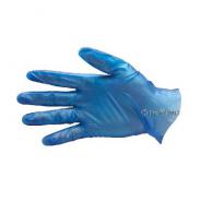 GLOVE VINYL ECO BLUE L/P CTN 100 SML  41016