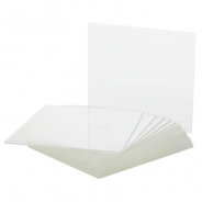 Cigweld Welding Lens Cover Clear 133 x 114mm Cr39 2/Pk 454171