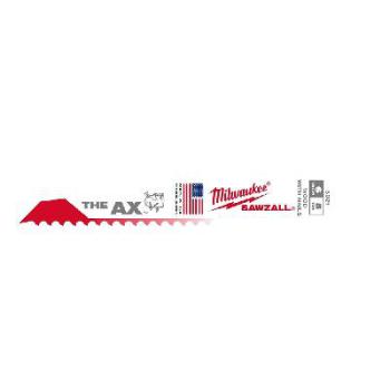 Milwaukee Blade Ax Wood Demolition Sawzall 150mm 5Tpi Pkt 5 48005021