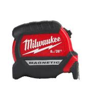 Milwaukee Tape Measure Compact Magnetic 8M/26Ft 48220526