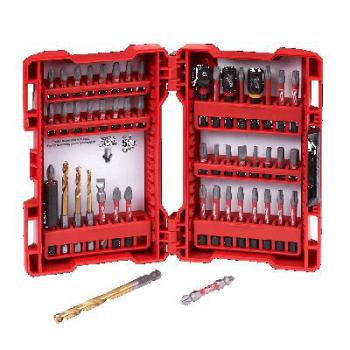 Milwaukee Drill & Drive Set 50 pce Shockwave 48324024