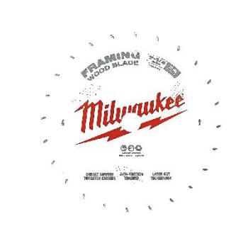 Milwaukee Blade Framing Circular Saw 185mm 24Cbd 48408720