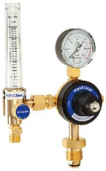 Regulator Argon With Bobbin Flowmeter 0-25 Lpm Weldclass 4-ABFR25