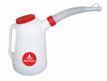 Alemlube Measure Oil Flexible Spout 5Ltr 5000MFN