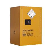 Toxic Substance Storage Cabinet: 30L - 1 Door - 1 Shelf