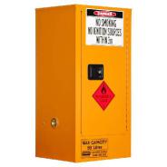 Flammable Liquid Storage Cabinet: 60L - 1 Door - 2 Shelves