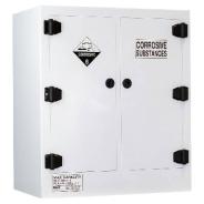 Corrosive Substance Storage Cabinet: Polypropylene - 160L - 2 Doors - 4 Shelves